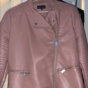 Pink Leather Jacket